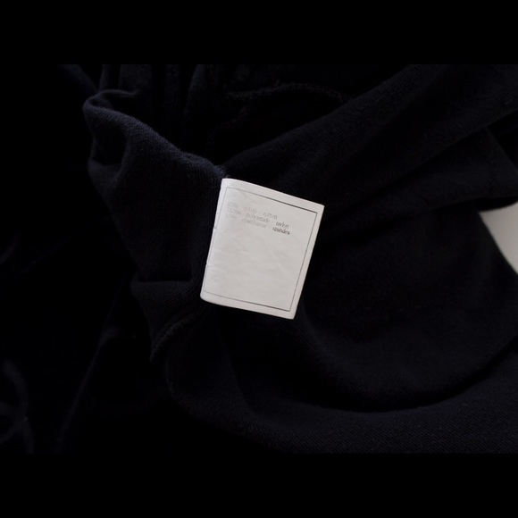 Iconic Chanel Vintage Spring 1996 Black CC Logo Velour 96P Mini Dress - Picture 8 of 16